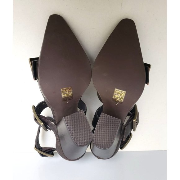 Free People X Jeffrey Campbell Hendrix Heels Dark Brown Size 9 - Picture 4 of 4